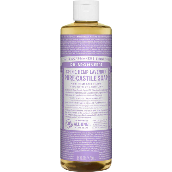 Pure-Castile Liquid Soap - 16 oz, Featured Image
