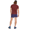 Janji Men's Helio Light Tech Tee Bark on model back