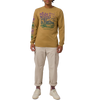 Parks Project Joshua Tree Woodcut Long Sleeve Tee Brown front