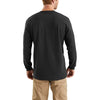 Carhartt Men's Workwear Long-Sleeve Graphic Logo T-Shirt HGY-Heather Grey