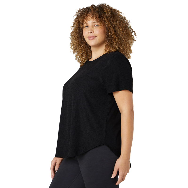Women's On the Down Low Tee - Extended, Beyond Yoga Women's On the Down Low Tee - Extended Darkest Night