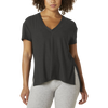 Beyond Yoga Women's Split Up Long Tee Darkest Night