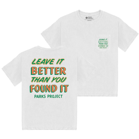 Men's Leave it Better Trail Crew Pocket Tee