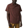 prAna Men's Cayman Shirt DKUM-Dark Umber