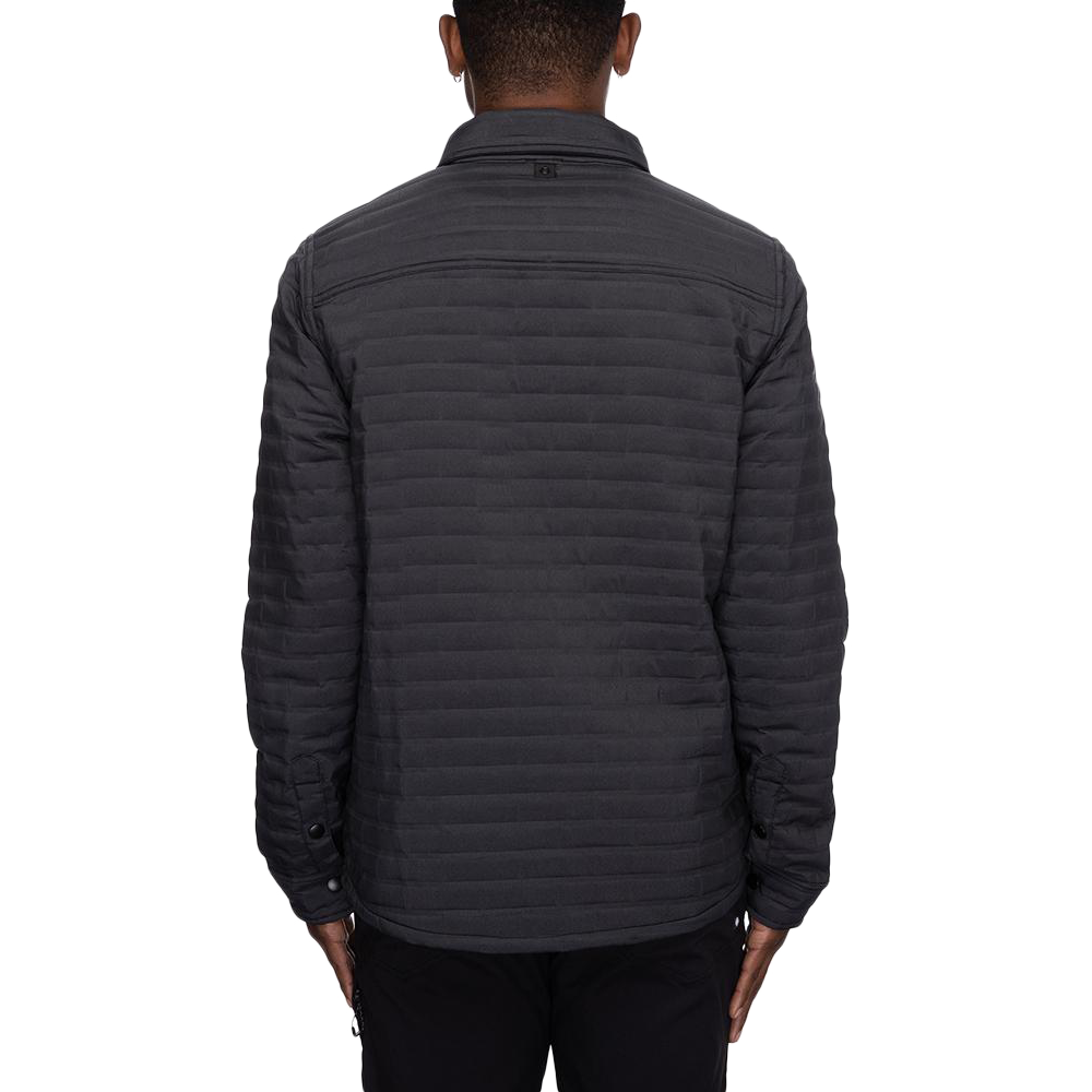 Men's Engineered Quilted Shacket alternate view