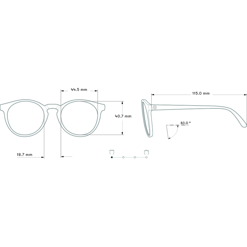 Mini Dipsea - Tortoise/Ocean, Sunski Mini Dipsea - Tortoise/Ocean