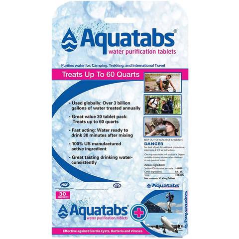 Aquatabs (30 Pack)