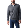 Faherty Men's Jackson 1/4 Zip Sweater Charcoal Heather