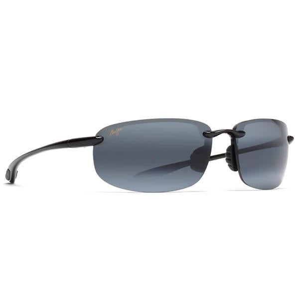 Ho'okipa - Gloss Black / Neutral Grey, Maui Jim Ho'okipa - Gloss Black / Neutral Grey