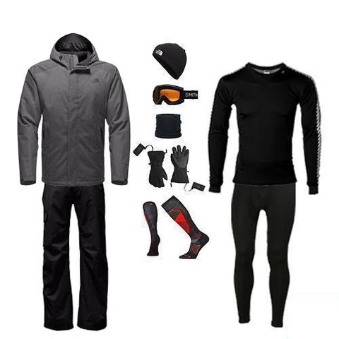 The North Face Men's All Apparel Package w/ Bibs