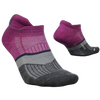 Feetures Women's Merino 10 Ultra Light No Show Tab 20 Purple Addict