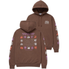 Parks Project National Parks Pictograms Fill In Hoodie Brown