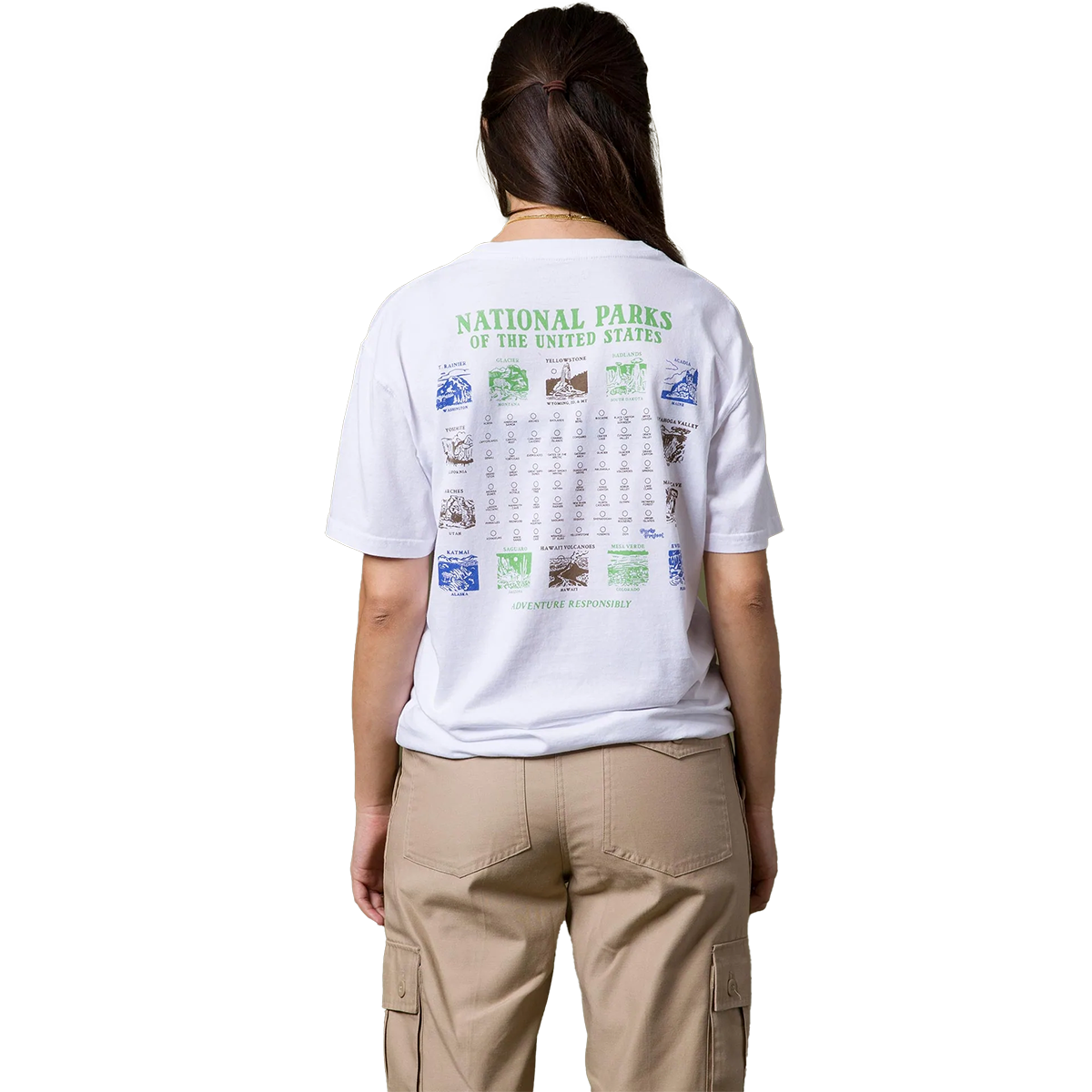 National Parks Pictograms Tee alternate view