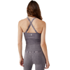 Free People Women's Good Karma Crop Tank 0059-Washed Grey Rear