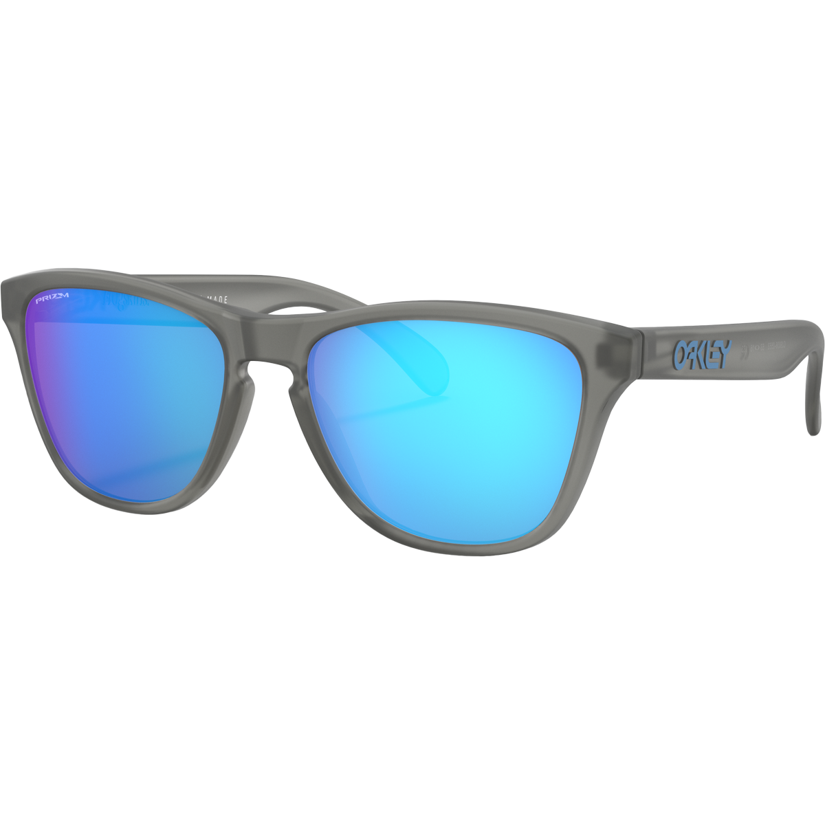 Frogskins XS Matte Grey Ink Prizm Sapphire Sports Basement