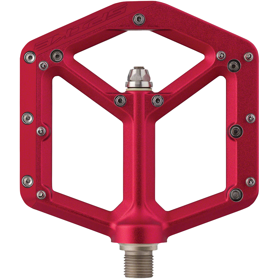 Spike Pedals Platform Aluminum 9/16 - Red alternate view