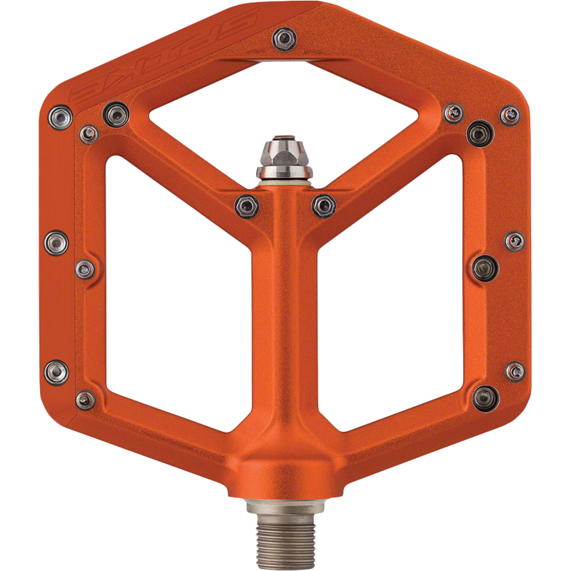 Spike Pedal Pltfrm Alm 9/16" - Orange, Featured Image