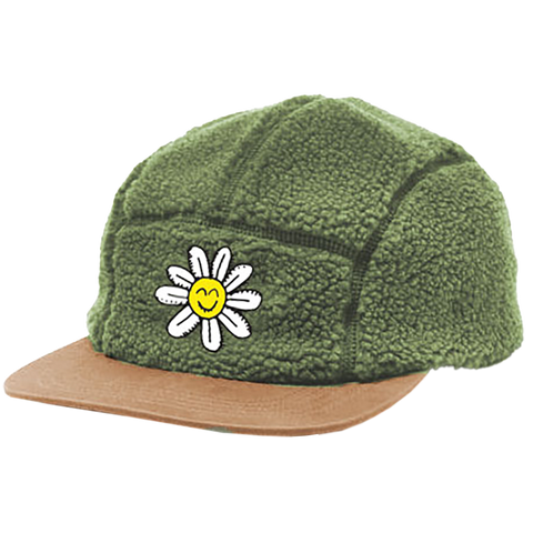 Men's Happy Flower Sherpa Hat