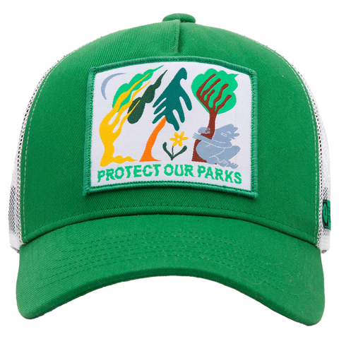 Men's Protect Our Parks Tree Hugger Trucker Hat