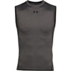 Under Armour Men's UA HeatGear Armour Sleeveless Compression Shirt 090-Carbon Heather/Black