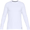 Under Armour Men's Fitted ColdGear Long Sleeve Crew 100-White