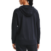 Under Armour Women's Rival Fleece Full Zip Hoodie 001-Black