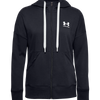 Under Armour Women's Rival Fleece Full Zip Hoodie 001-Black