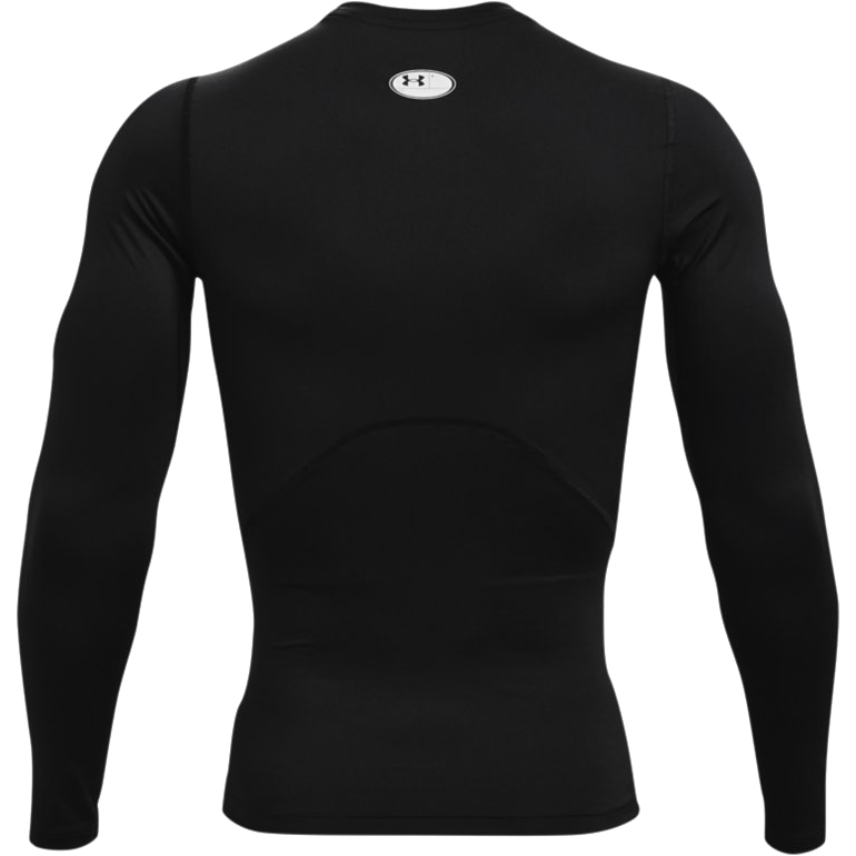 Men's UA Heatgear Armour Comp Long Sleeve, Under Armour Men's UA Heatgear Armour Comp Long Sleeve Black