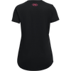 Under Armour Girls' UA Tech Sportstyle Big Logo Short Sleeve 002-Black