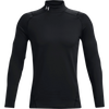 Under Armour Men's ColdGear Armour Fitted Mock Long Sleeve 001-Black