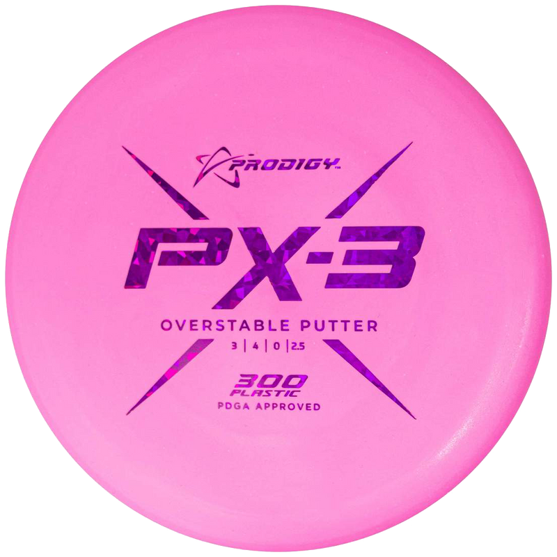 PX-3 Putt & Approach-300 Plastic - 170-174 g, Prodigy Disc PX-3 Putt & Approach-300 Plastic - 170-174 g