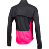 Pearl Izumi Men's Elite Barrier Convertible Jacket - Black/Screaming Pink 4SD-Black/Screaming Pink