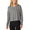 Beyond Yoga Women's Brushed Up Cropped Pullover Black