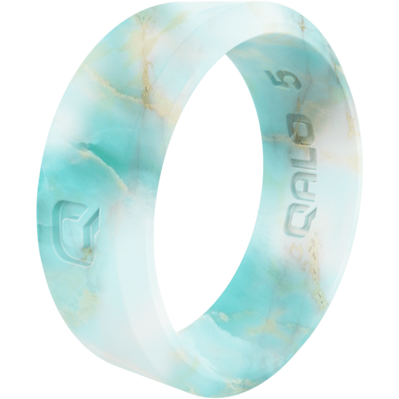 Women's Metallic Marble Modern Ring, Featured Image