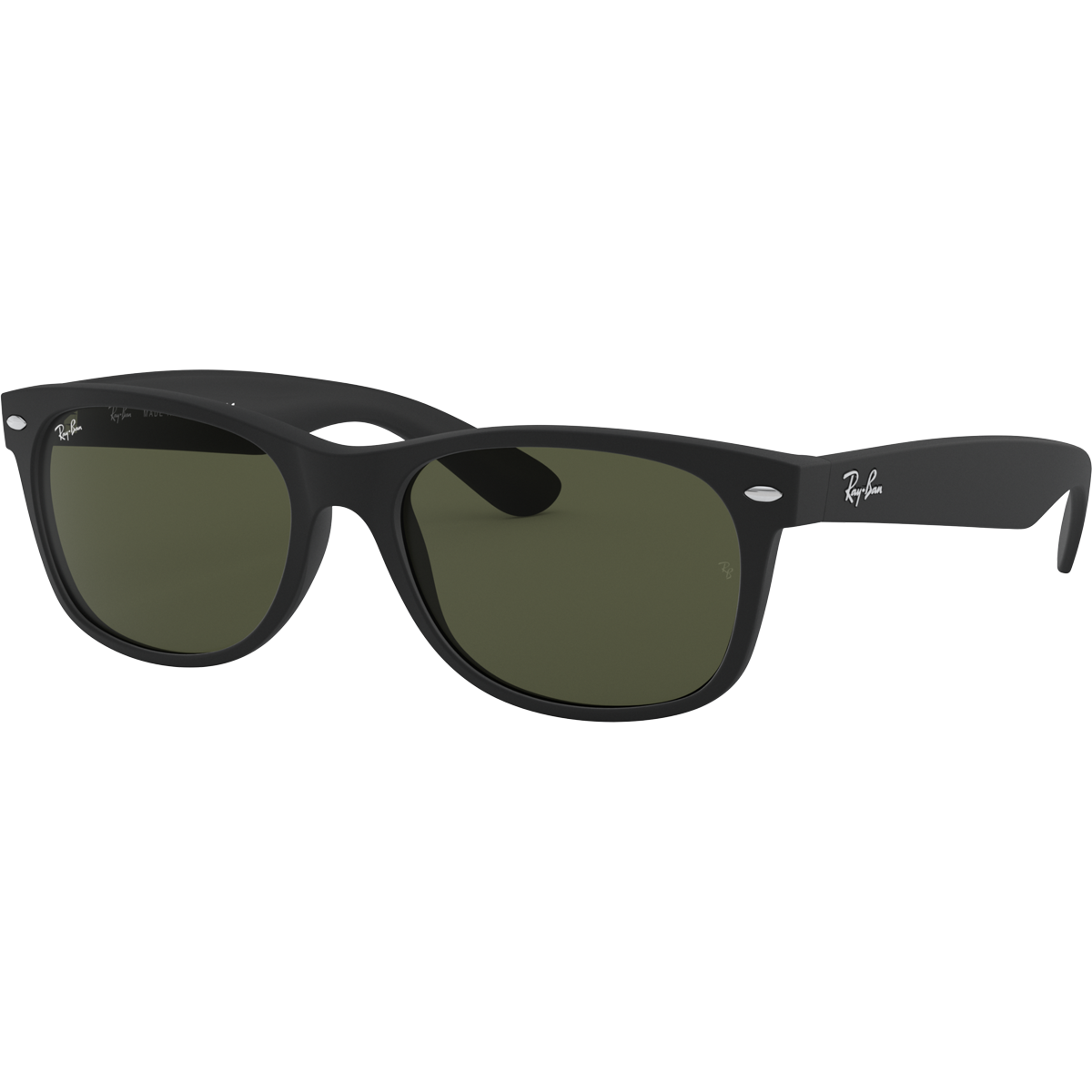 New Wayfarer S - Rubber Black/G-15 Green alternate view