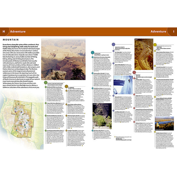 Road Atlas: Adventure Edition, National Geographic Maps Road Atlas: Adventure Edition