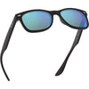 Ray Ban New Wayfarer Junior M - Matte Black/Blue Mirror