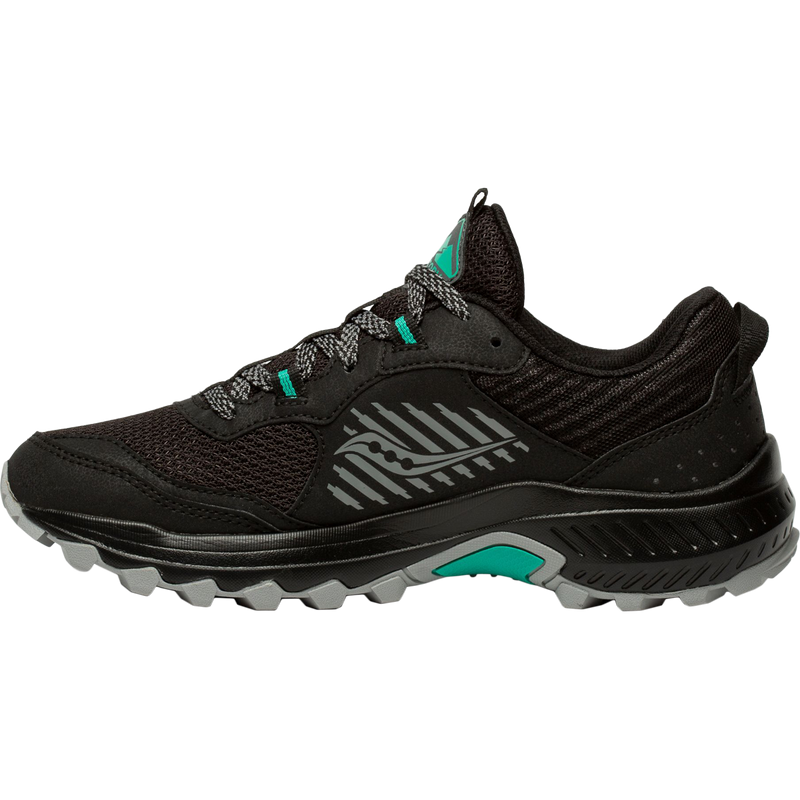 Women's Excursion TR15 GTX, Saucony Women's Excursion TR15 GTX 1-Black/Jade