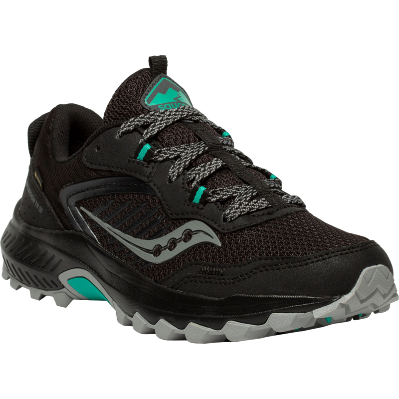 Women's Excursion TR15 GTX, Saucony Women's Excursion TR15 GTX 1-Black/Jade