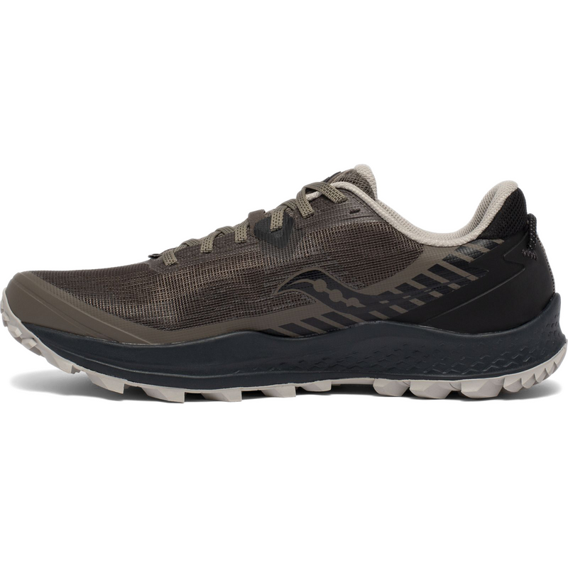 Men's Peregrine 11, Saucony Men's Peregrine 11 35-Gravel/Black