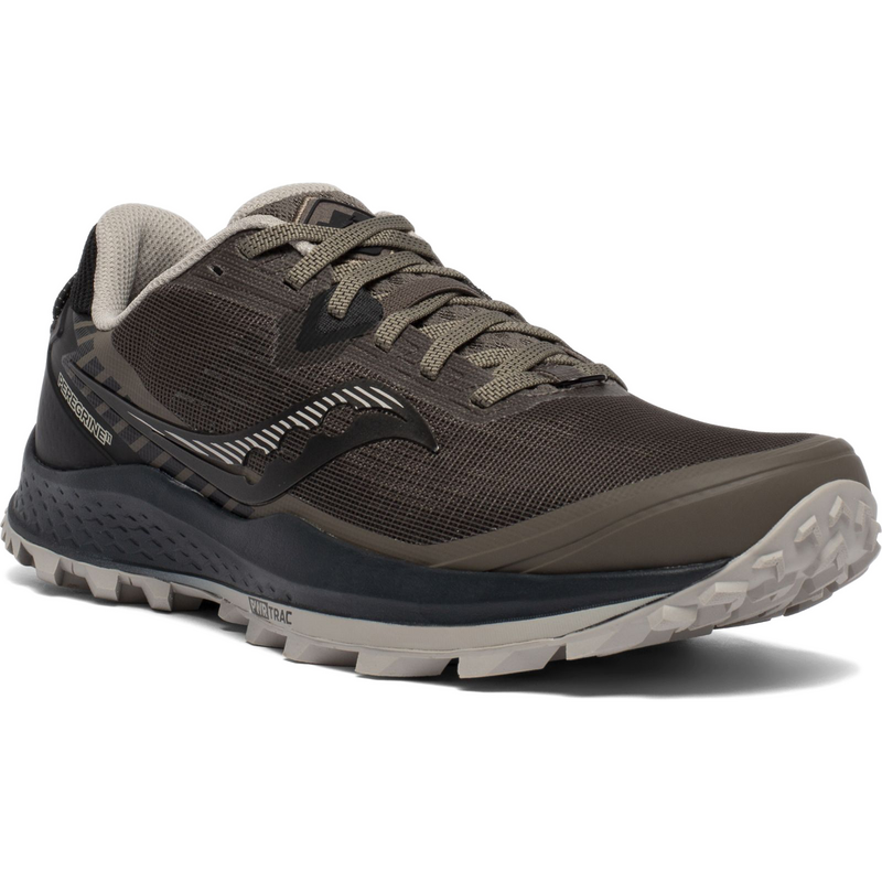 Men's Peregrine 11, Saucony Men's Peregrine 11 35-Gravel/Black