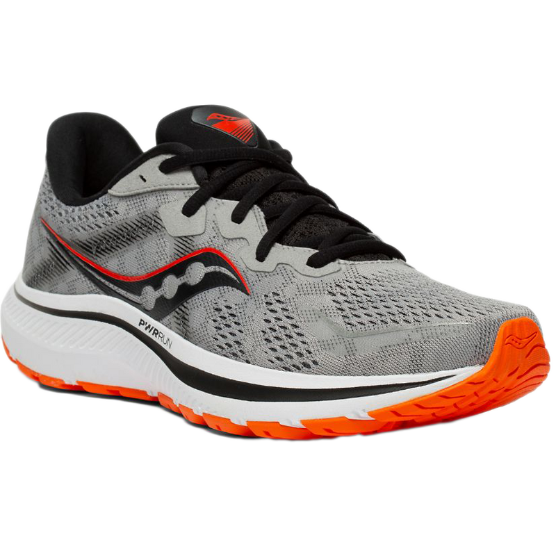 Men's Omni 20 - 2E, Saucony Men's Omni 20 - 2E 20-Alloy/Fire