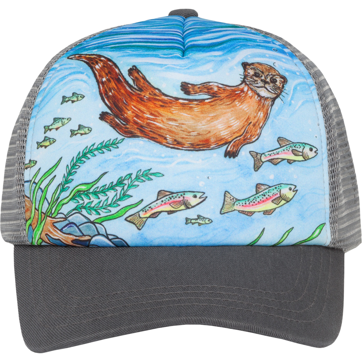 Youth Artist Series Trucker River Otter alternate view