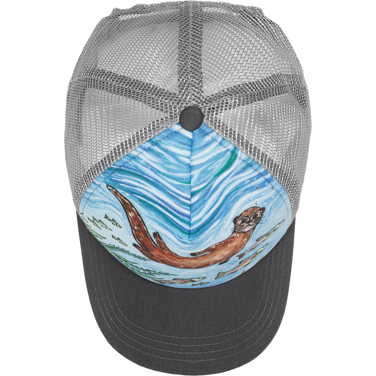 Youth Artist Series Trucker River Otter alternate view