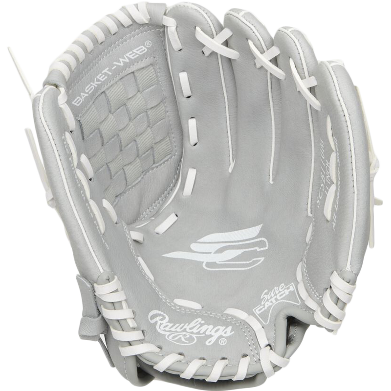 Youth Sure Catch Fastpitch 11" Basket Web Glove, Rawlings Sure Catch 11" FP Basket Web - Right-Hand Throw