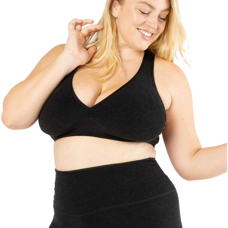 Women's Spacedye Lift Your Spirits Bra - Extended, Beyond Yoga Women's Spacedye Lift Your Spirits Bra - Extended Forest Green/Pine