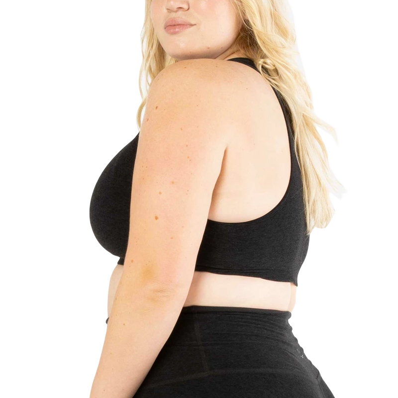 Women's Spacedye Lift Your Spirits Bra - Extended, Beyond Yoga Women's Spacedye Lift Your Spirits Bra - Extended Darkest Night