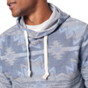 Faherty Men's Good Feather Hoodie Arctic Star Alt View Closeup