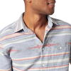 Faherty Men's Good Feather Short Sleeve Shirt Morning Star Serape Alt View Collar