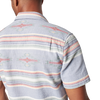Faherty Men's Good Feather Short Sleeve Shirt Morning Star Serape Alt View Back